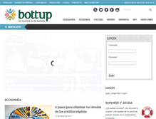 Tablet Screenshot of bottup.com